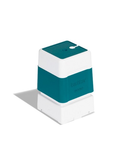 Sello automatico brother 40 mm x 40 mm verde