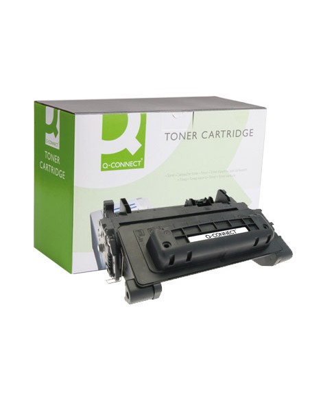 Toner q-connect compatible hp ce390a para laser jet negro -10.000 pag-