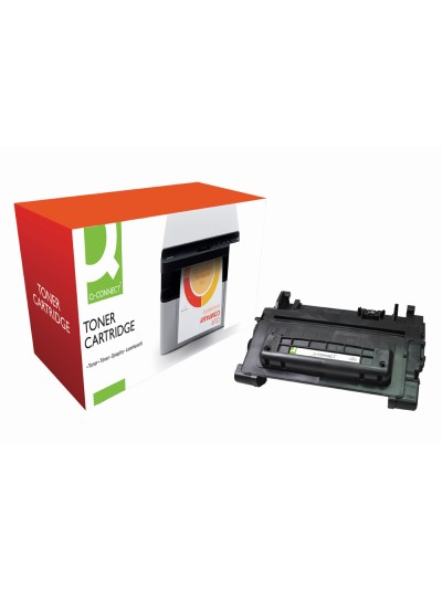 Toner q-connect compatible hp ce390a para laser jet negro -10.000 pag-