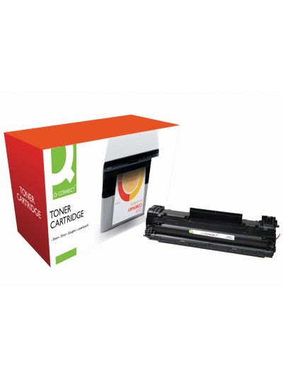 Toner q-connect compatible hp laserjet m125nw /127fn / 127fw negro -1.500 pag-