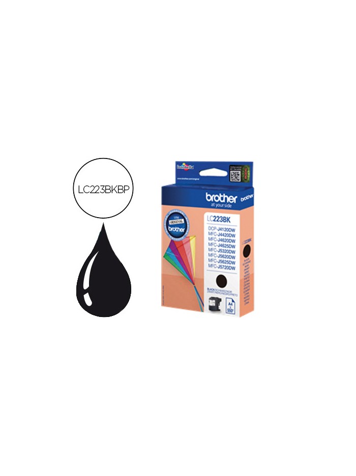 Ink-jet brother lc-223cbp negro dcp4120dw mfcj4420dw mfcj4620dw mfcj5320dw 550 pag Ink-jet brother lc-223cbp negro dcp4120dw mfcj4420dw mfcj4620dw mfcj5320dw 550 pag