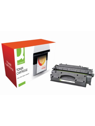 Toner q-connect compatible hp cf280x laserjet /m401 -6900 pag- negro