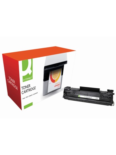 Toner q-connect compatible hp ce278a laserjet /p1566 /p1606dn/m 1536dnf/mpf -2100 pag- negro