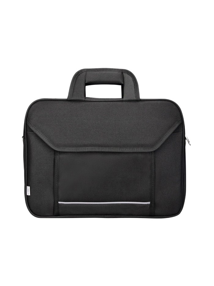 Maletin para portatil q-connect 15,4/' negro 1 asa 2 bolsillos exteriores medidas 390x290x90 mm Maletin para portatil q-connect 15,4/' negro 1 asa 2 bolsillos exteriores medidas 390x290x90 mm
