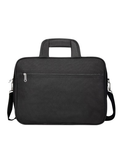 Maletin para portatil q-connect 15,4/' negro 1 asa 2 bolsillos exteriores medidas 390x290x90 mm
