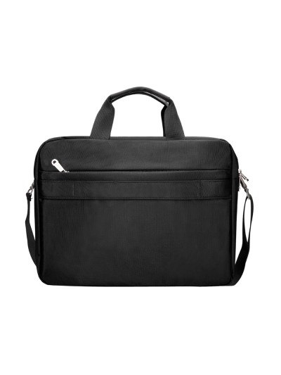 Maletin para portatil q-connect 15,5/' negro 1 asa 1 bolsillo exterior medidas 390x310x120mm