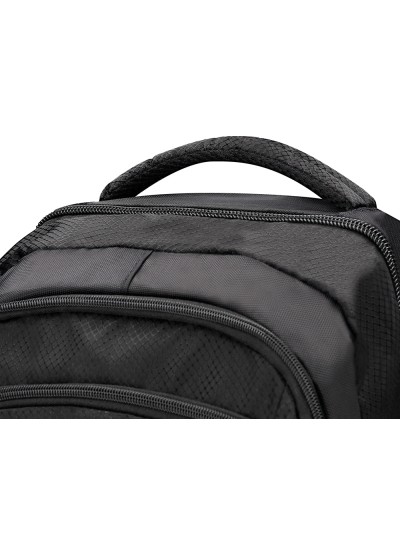 Mochila para portatil q-connect 18/' negra 1 asa 1 bolsillo exterior medidas 330x470x180 mm