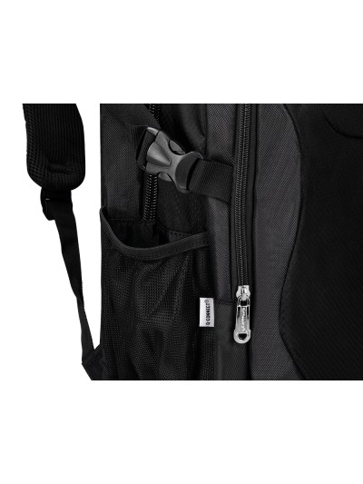 Mochila para portatil q-connect 18/' negra 1 asa 1 bolsillo exterior medidas 330x470x180 mm