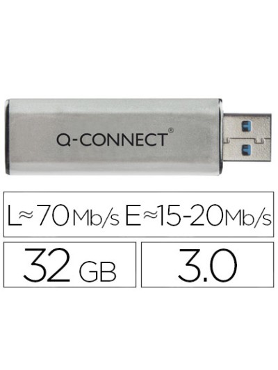 Memoria usb q-connect flash 32 gb 3.0
