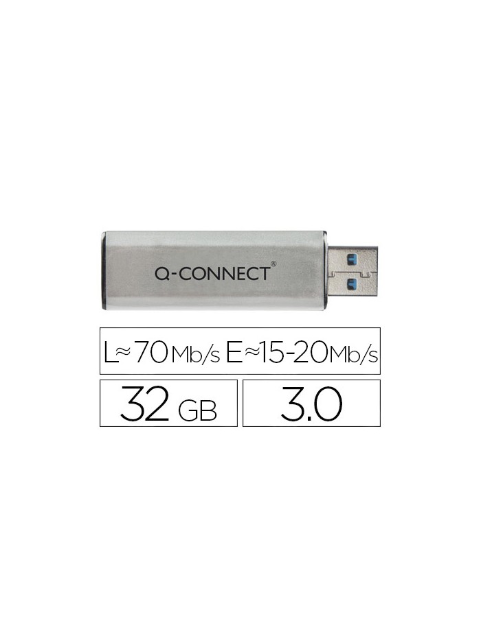 Memoria usb q-connect flash 32 gb 3.0 Memoria usb q-connect flash 32 gb 3.0
