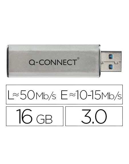 Memoria usb q-connect flash 16 gb 3.0