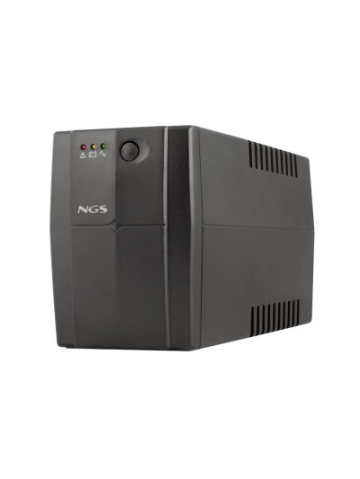 Sai ngs fortress 1200 v3 bateria 800 va con 2 tomas corriente schuko plug off line ups 480w funcion avr