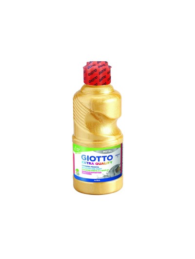 Tempera liquida giotto escolar 250 ml metalizada oro