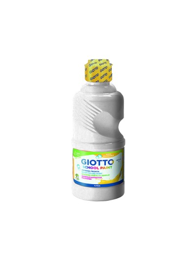 Tempera liquida giotto escolar lavable 1000 ml blanco