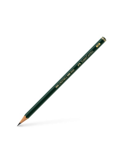 Lapices de grafito faber 9000 2b unidad