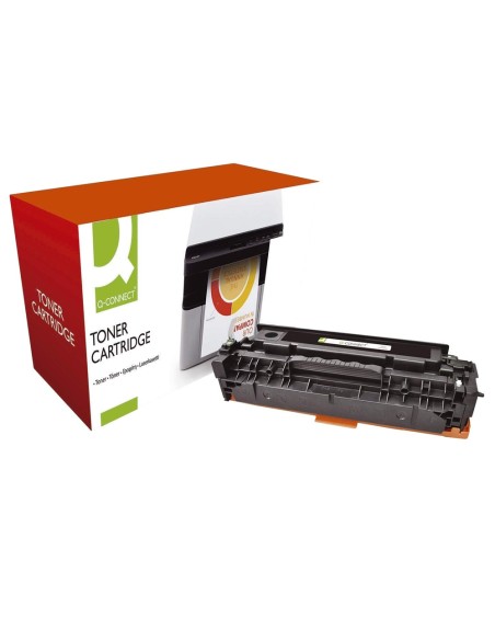 Toner q-connect compatible hp cc530a para color laserjet cp2520/cm2320 mfp 3.000pag negro