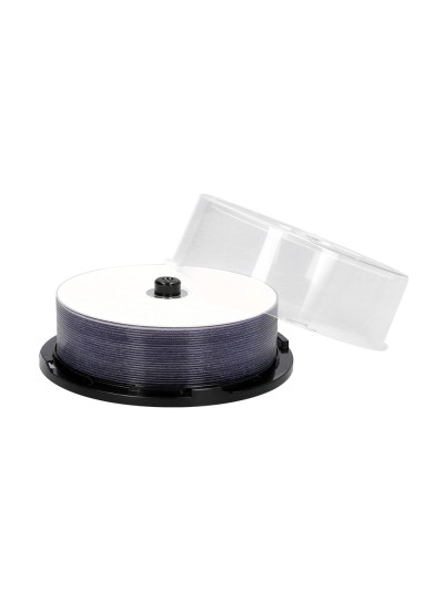 Dvd-r q-connect con superficie 100% imprimible para inkjet capacidad 4,7gb duracion 120mivelocidad 16x bote de 25 unid
