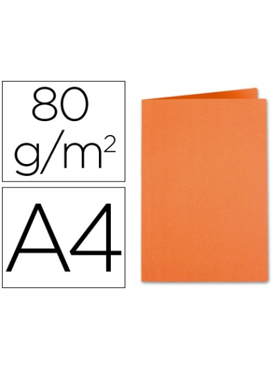 Subcarpeta cartulina exacompta din a4 naranja 80 gr