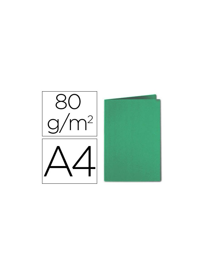 Subcarpeta cartulina exacompta din a4 verde oscuro 80 gr Subcarpeta cartulina exacompta din a4 verde oscuro 80 gr