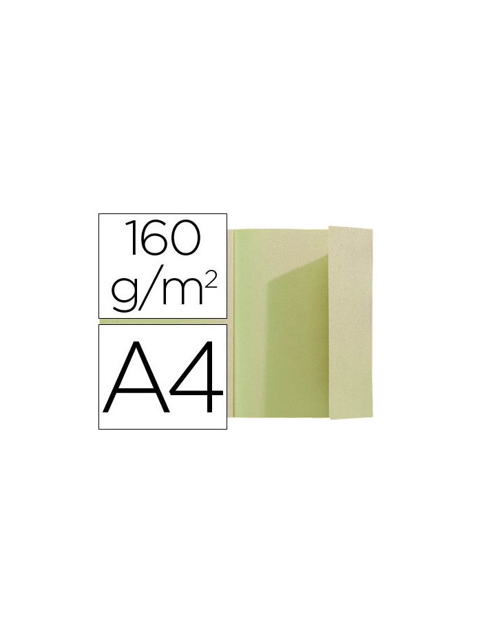 Subcarpeta exacompta din a4 verde 160g/m2 con solapa interior Subcarpeta exacompta din a4 verde 160g/m2 con solapa interior