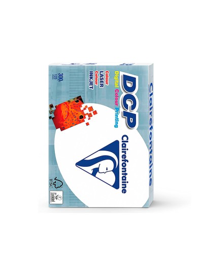 Papel fotocopiadora clairefontaine din a3 300 gramos paquete de 125 hojas