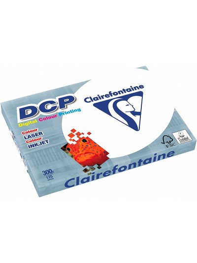 Papel fotocopiadora clairefontaine din a3 300 gramos paquete de 125 hojas