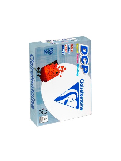 Papel fotocopiadora clairefontaine din a4 100 gramos paquete de 500 hojas
