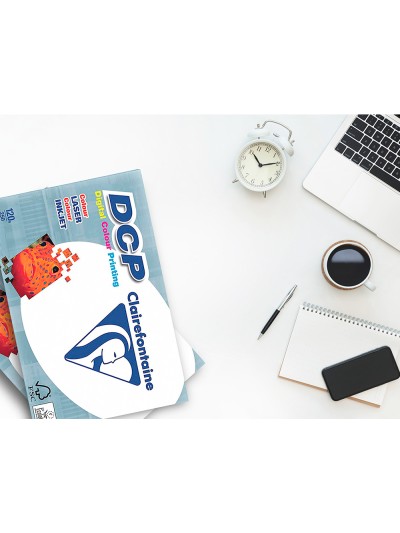 Papel fotocopiadora clairefontaine din a4 160 gramos paquete de 250 hojas
