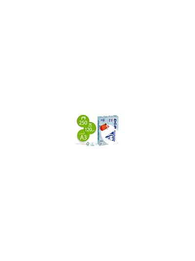 Papel fotocopiadora clairefontaine din a3 120 gramos paquete de 250 hojas