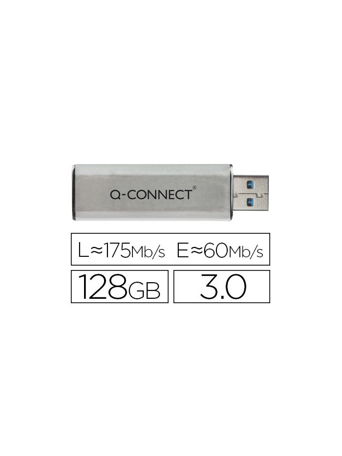 Memoria usb q-connect flash 128 gb 3.0 Memoria usb q-connect flash 128 gb 3.0