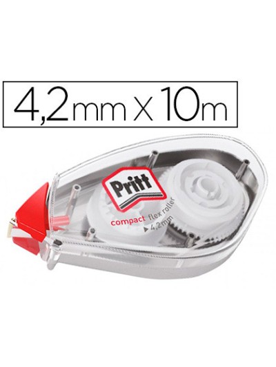 Corrector pritt roller compact flex 4,2 mm x 10 mt