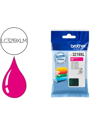 Ink-jet brother lc-3219xlm mfc-j6530dw / mfc-j6930dw magenta 1.500 pag