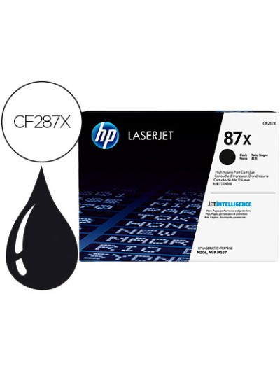 Toner hp laserjet pro entreprise m506 / mfp m527 / m501 negro 18000 paginas
