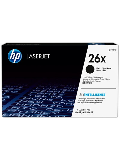 Toner hp 26x laserjet pro m402 / mfp m426 negro 9000 paginas