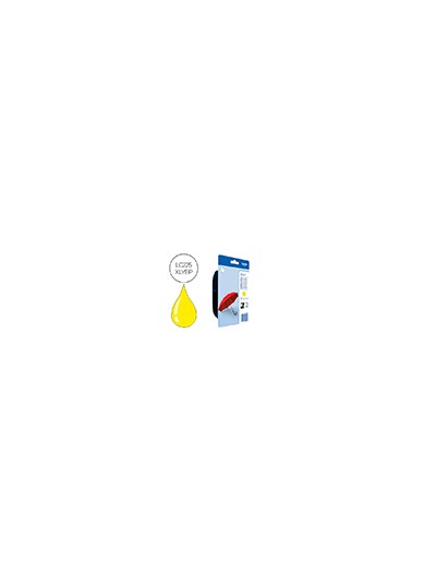 Ink-jet brother lc-225xlybp mfc-j 4420 dw / mfc-j 5620 dw amarillo alta capacidad 1200 pag