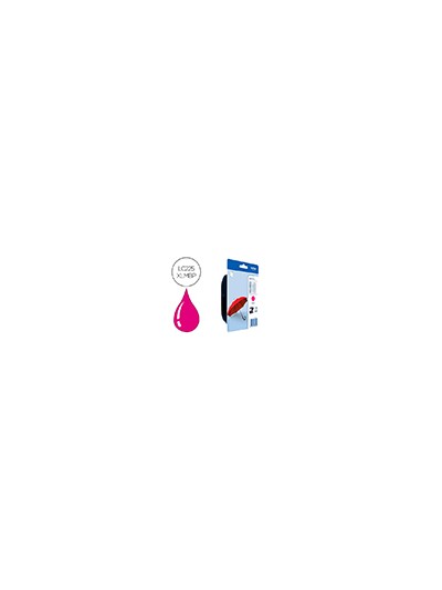 Ink-jet brother lc-225xlmbp mfc-j 4420 dw / mfc-j 5620 dw magenta alta capacidad 1200 pag