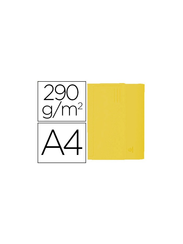 Subcarpeta cartulina con bolsa exacompta din a4 amarillo 290 gr Subcarpeta cartulina con bolsa exacompta din a4 amarillo 290 gr