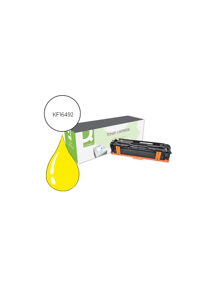 Toner q-connect compatible hp cf212a color laserjet m251n / 251nw / 276n / 276nw amarillo 1.800 pag Toner q-connect compatible hp cf212a color laserjet m251n / 251nw / 276n / 276nw amarillo 1.800 pag