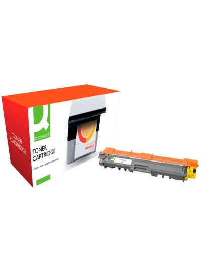 Toner q-connect compatible brother tn245y hl-3140cw / 3150cdw / 3170cdw / dcp-9020cdw amarillo 2.200 pag