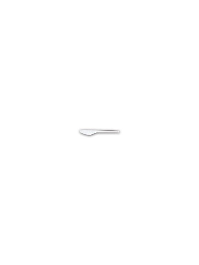 Cuchillo de plastico blanco paquete de 100