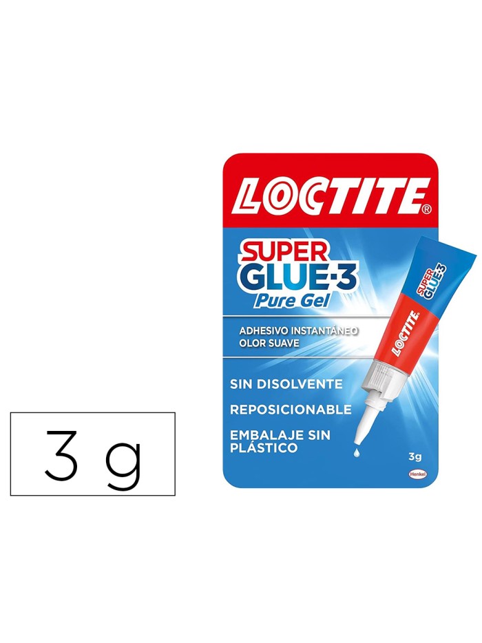 Pegamento loctite 3 gr adhesivo instantaneo gel reposicionable Pegamento loctite 3 gr adhesivo instantaneo gel reposicionable
