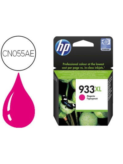 Ink-jet hp 933xl magenta cn055ae officejet 6100/6600/6700 premium capacidad 825 pag