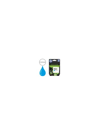 Ink-jet hp 933xl cian cn054ae officejet 6100/6600/6700 premium capacidad 825 pag