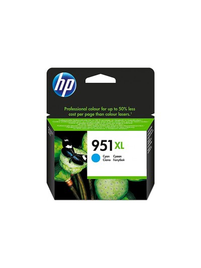 Ink-jet hp 951xl cian cn046ae capacidad 1500 pag