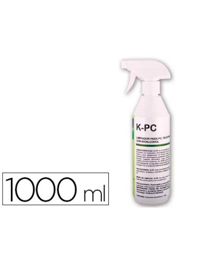 Limpiador spray bactericida botella de 1000 ml