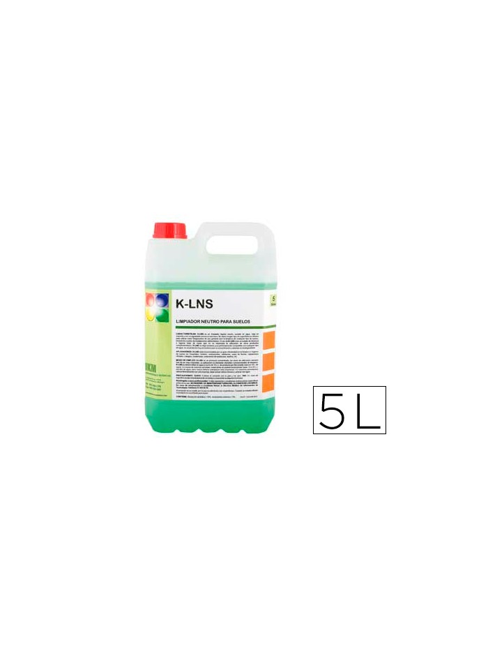 Limpiasuelos neutro aroma manzana ikm garrafa 5 litros Limpiasuelos neutro aroma manzana ikm garrafa 5 litros