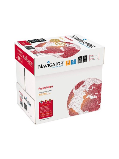 Papel fotocopiadora navigator din a3 100 gramos paquete de 500 hojas