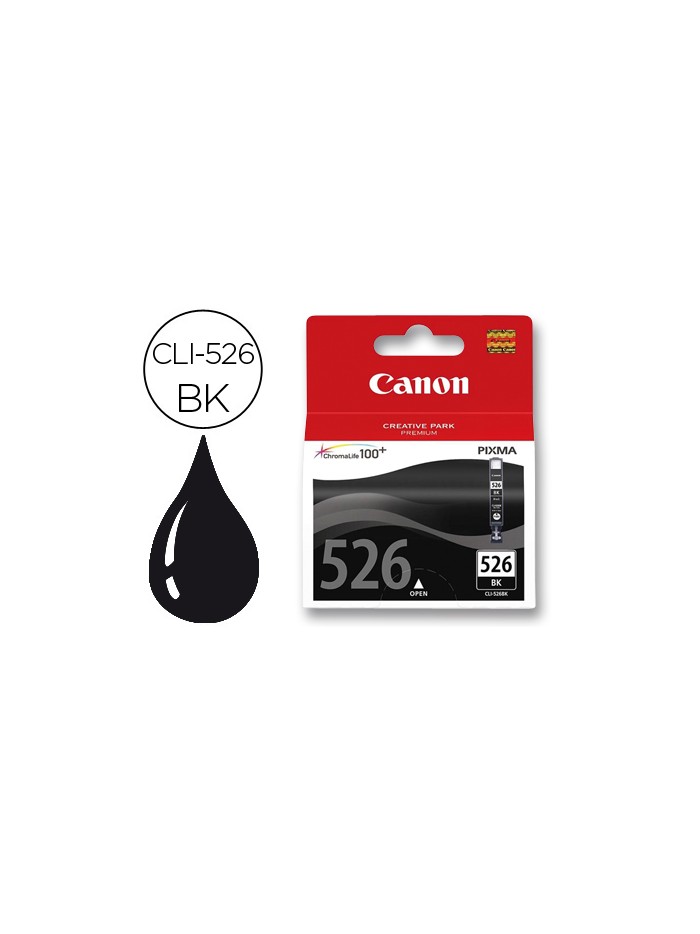Ink-jet canon cli-526 bk negro Ink-jet canon cli-526 bk negro