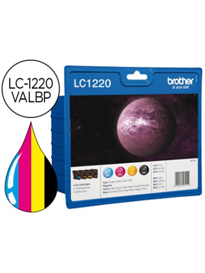 Ink-jet brother mfc-j430w dcp-j725w/j925w pack 4 colores
