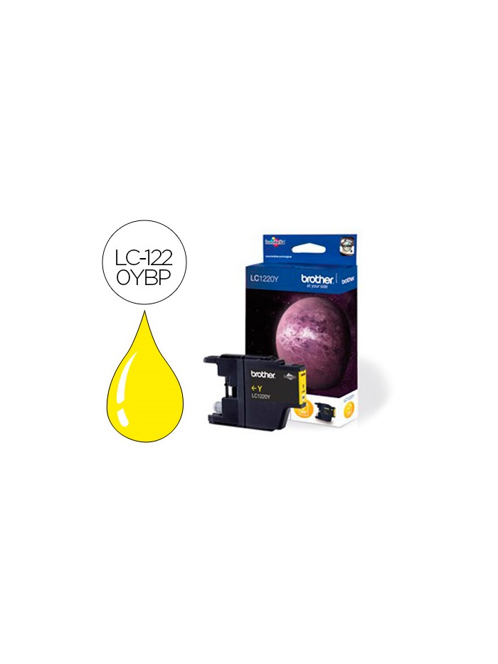 Ink-jet brother lc-1220 mfc-j430w dcp-j725w/j925w amarillo 300 pag Ink-jet brother lc-1220 mfc-j430w dcp-j725w/j925w amarillo 300 pag